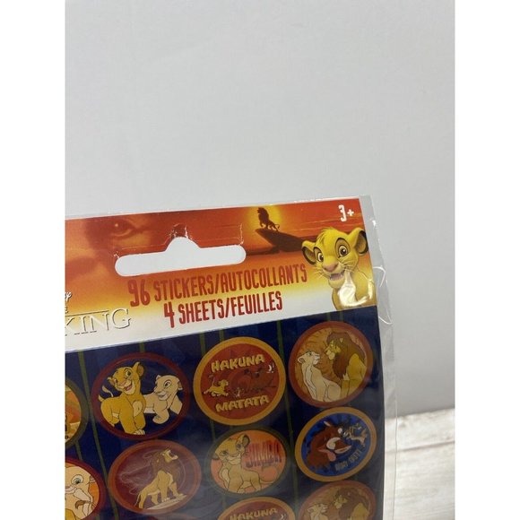 The Lion King stickers disney new 4 sheets - Picture 3 of 4